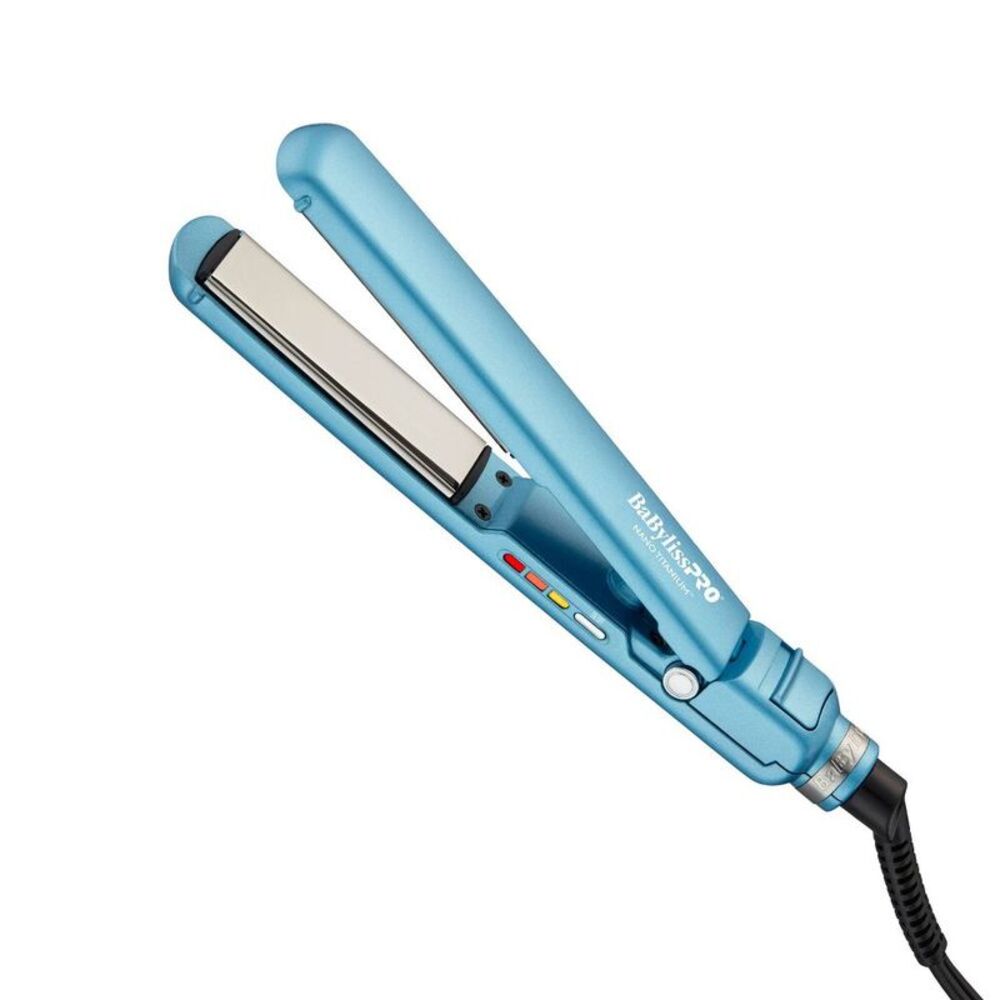 BaBylissPRO Blue Ceramic Hair Straightener - Smooth Shine Styler